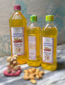 ShauMayra Wood Cold Pressed Almond oil – 100% Pure & Natural