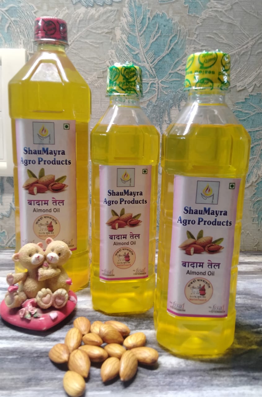 ShauMayra Wood Cold Pressed Almond oil – 100% Pure & Natural ShauMayra Wood Cold Pressed Almond oil – 100% Pure & Natural