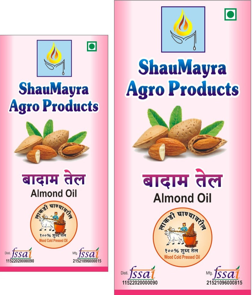 ShauMayra Wood Cold Pressed Almond oil – 100% Pure & Natural ShauMayra Wood Cold Pressed Almond oil – 100% Pure & Natural