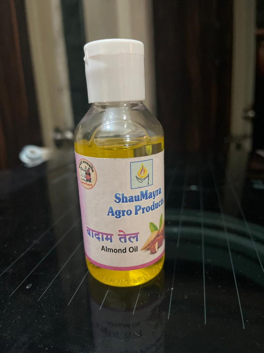 ShauMayra Wood Cold Pressed Almond oil – 100% Pure & Natural