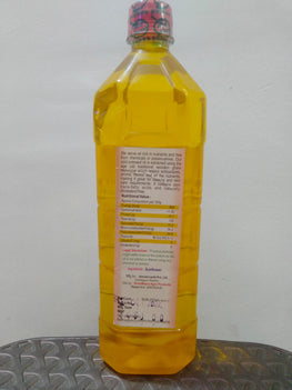 ShauMayra Cold-Pressed Sunflower Oil – 100% Pure, Wooden Ghani Extracted, Chemical-Free Cooking Oil